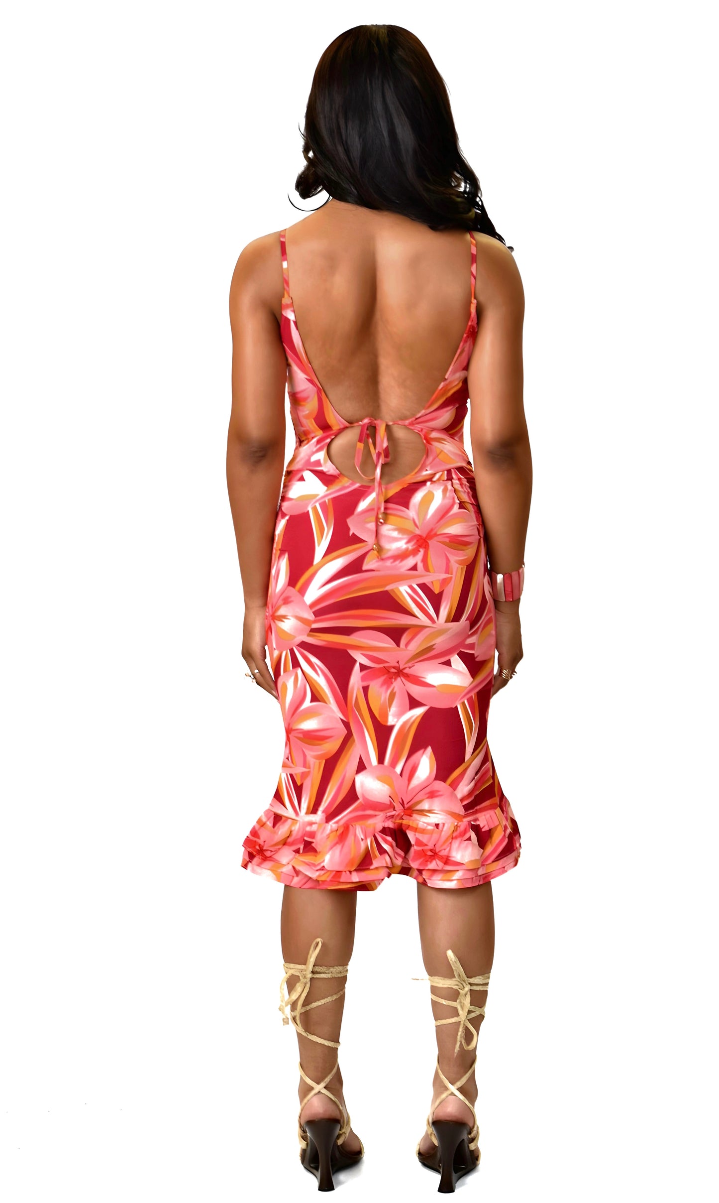 Cha- Cha Dress in Camellia